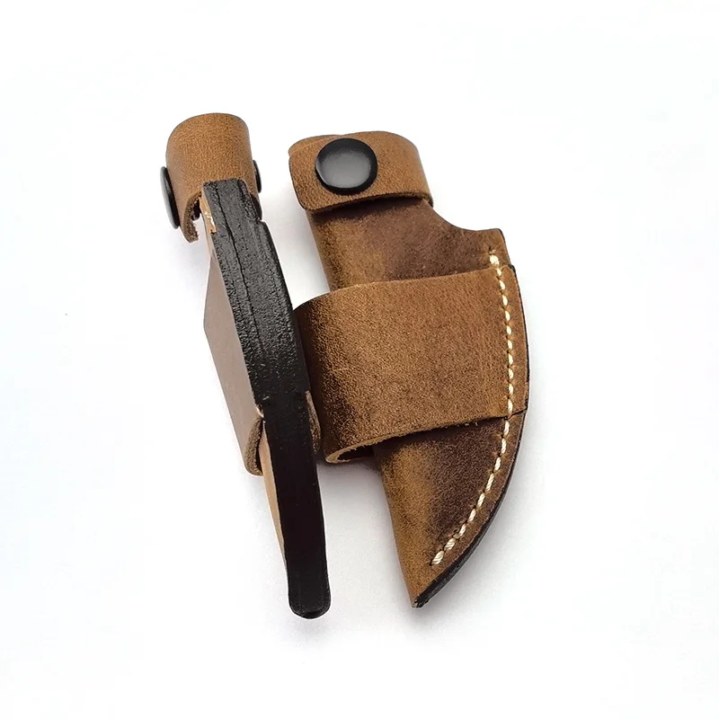 Edc Carry Accessories - 튼튼한 가죽 나이프 칼집, 안전한 고정,