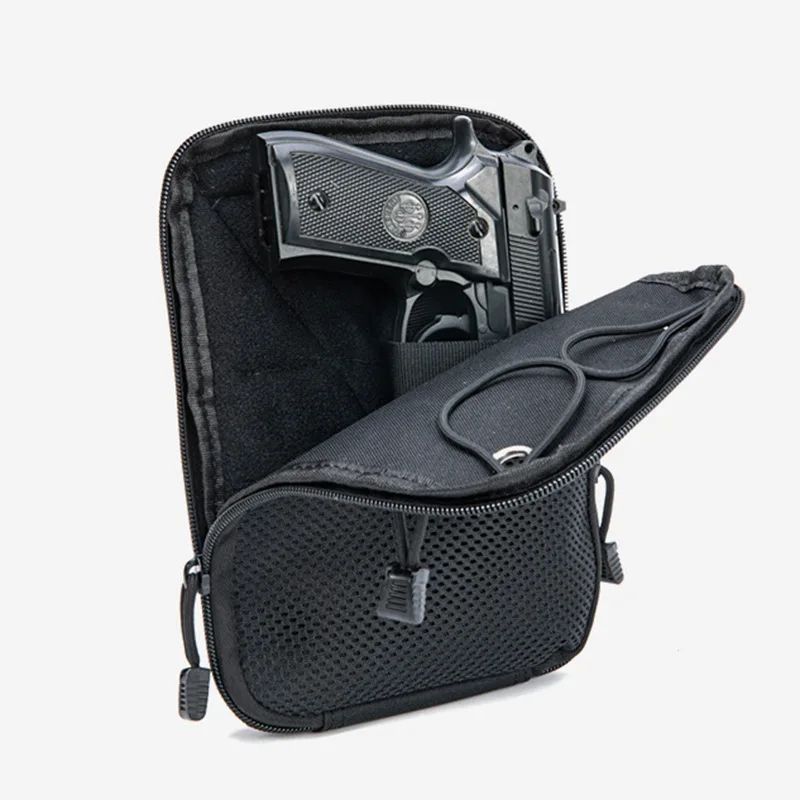 Edc Carry Pistols - Molle 전술 숨겨진 총 홀스터 파우치