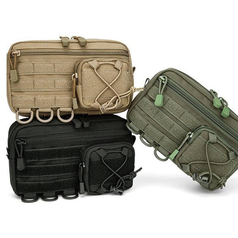 Edc Able Carry - 전술 몰리 수평형 관리자 파우치 (앞면