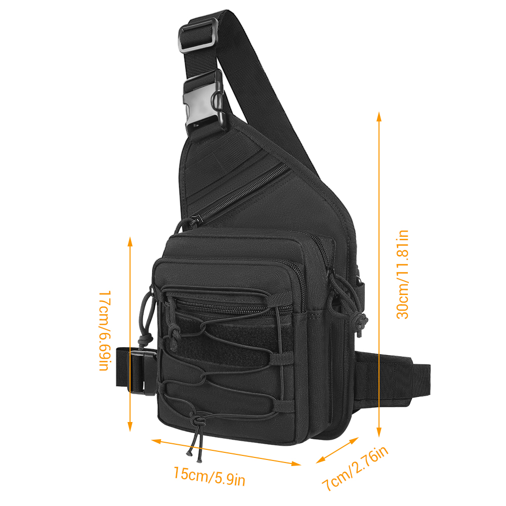 Edc Concealed Carry Backpack - 숨김 휴대용 가방 전술 크로스바디 슬링