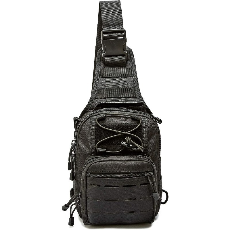 Edc Concealed Carry Backpack - 전술용 컴팩트 은닉 휴대 슬링백 컷