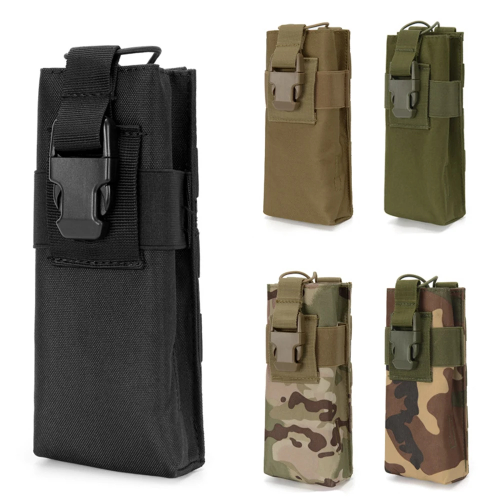 Edc Carry Pouch - 야외용 무전기 파우치 물병 가방 휴대용