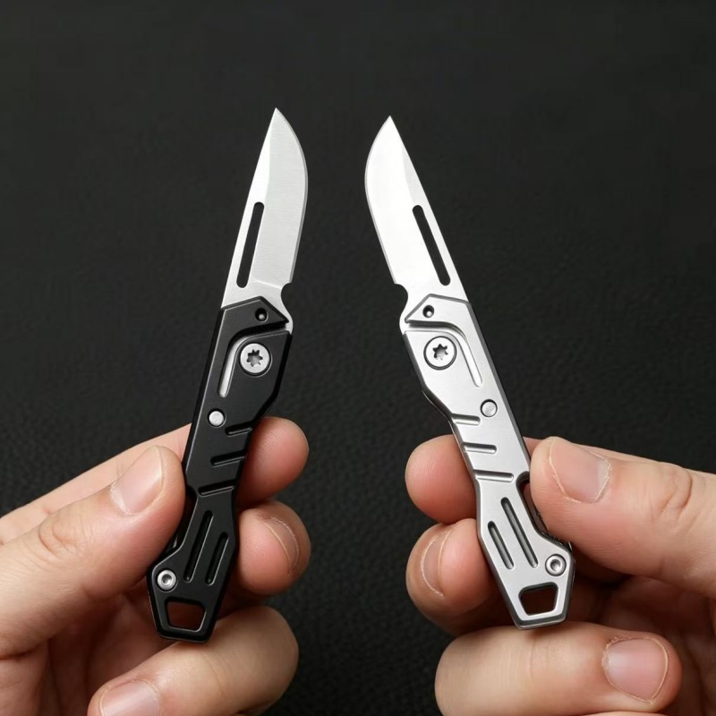 Edc Carry For Men - 미니 EDC 접이식 포켓 나이프, 병따개