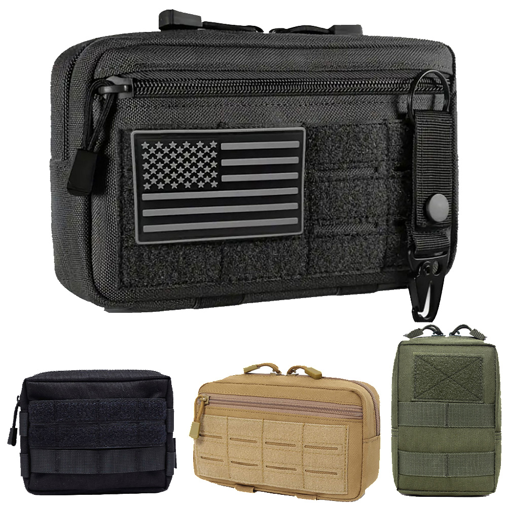 Edc Carry Accessories - MOLLE 전술 EDC 허리 파우치 컴팩트