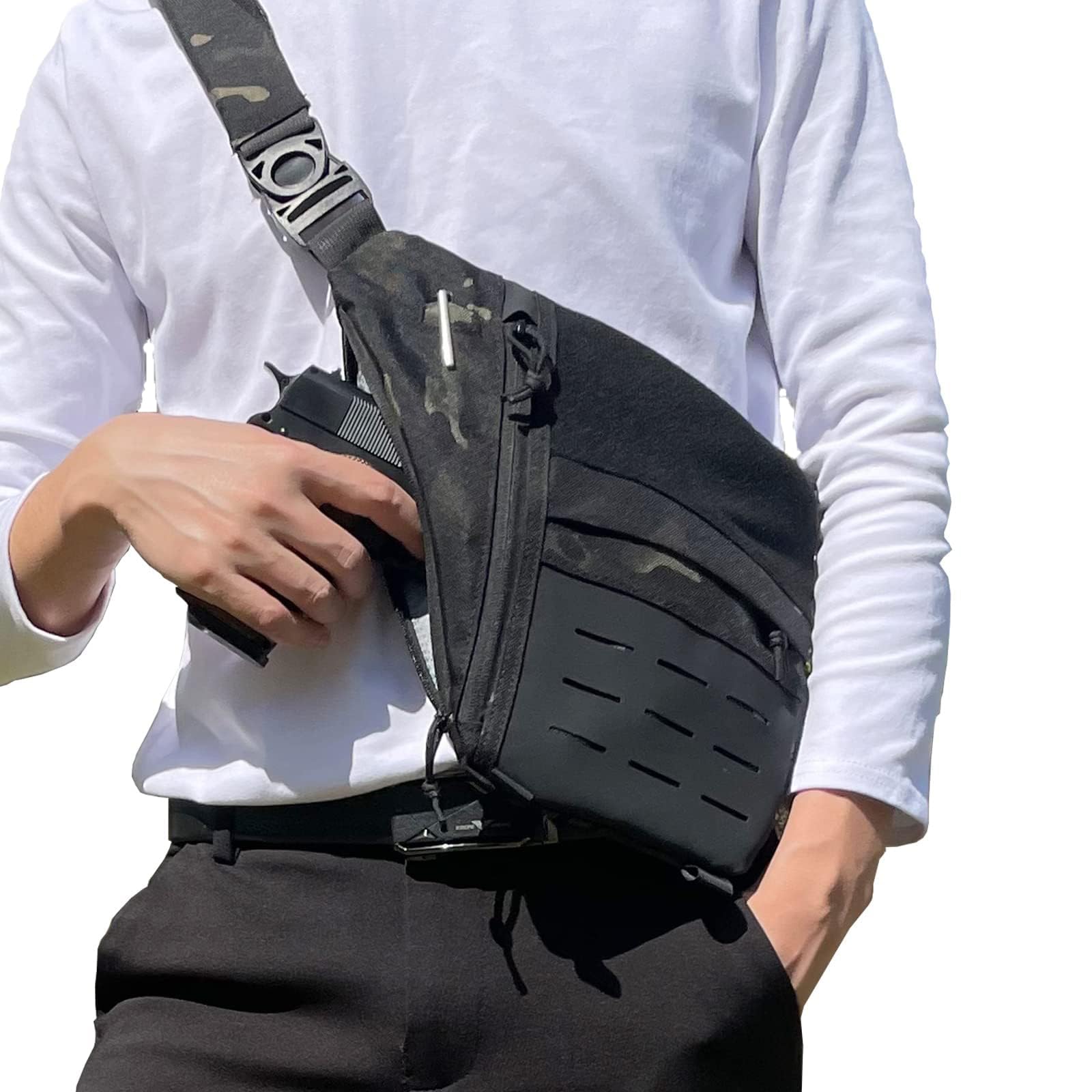 Edc Concealed Carry Backpack - 전술 가방 은닉 총기 가방 EDC