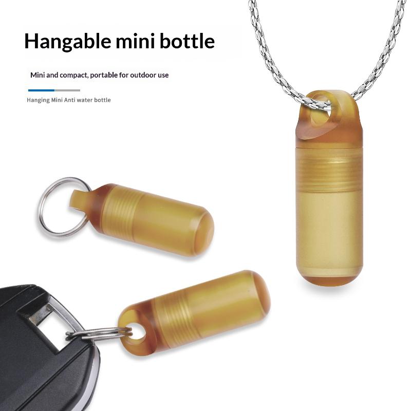 Edc Pill Carry - 작은 알약병 다기능 보관 상자 일상