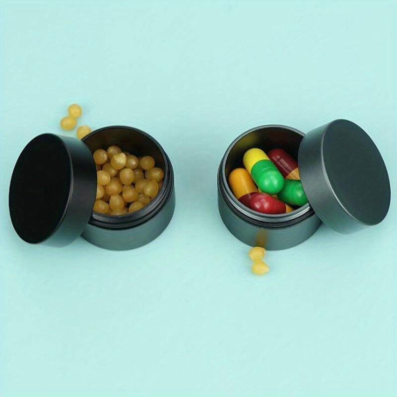1개의 창의적인 휴대용 미니 알루미늄 키트 - 알약 및 - Edc Pill Carry 리뷰 및 가격