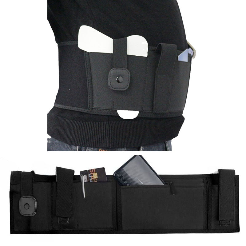 벨리 밴드 건 홀스터 은닉 휴대용 허리 밴드 권총 홀스 - Edc Carry Pistols 리뷰 및 가격