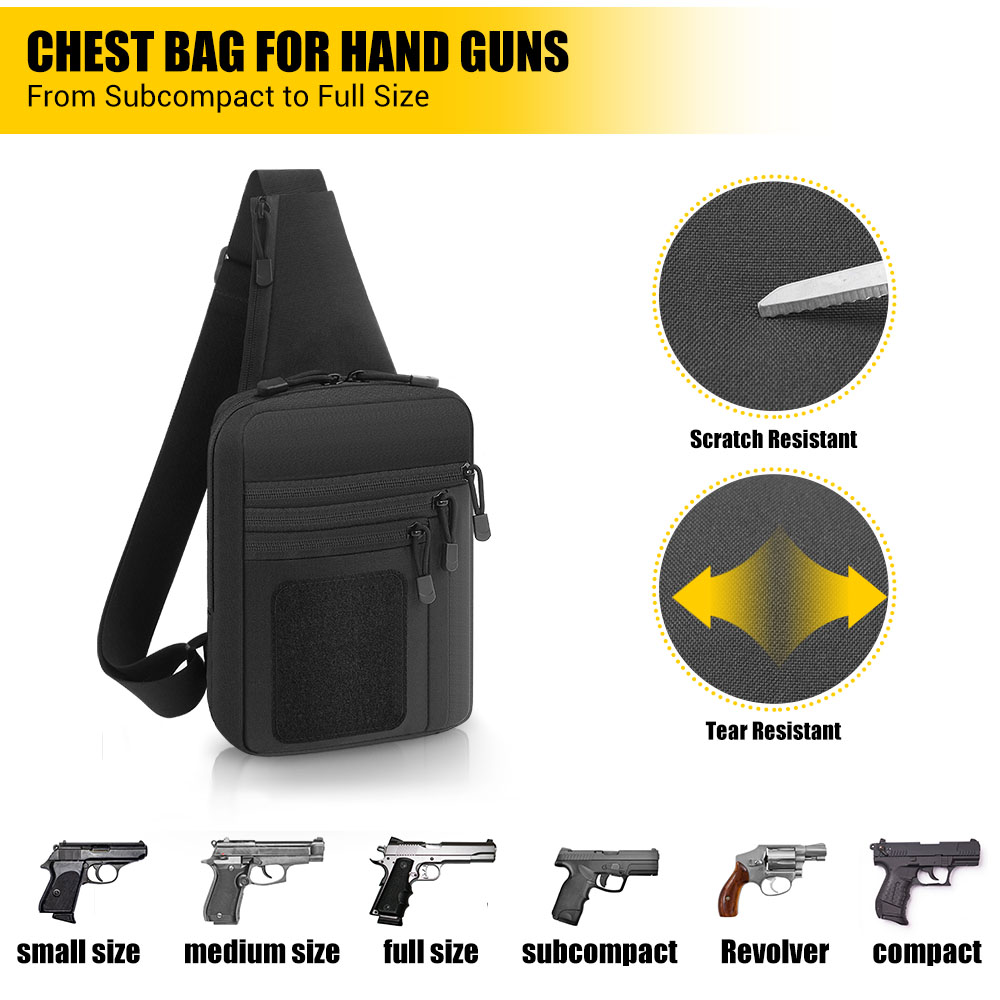 전술 권총 가방 은닉 휴대용 권총 홀스터 핸드건 보관  - Edc Carry Pistols 리뷰 및 가격