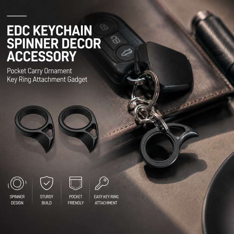 EDC 키체인 스피너 장식 액세서리 포켓 휴대용 장식품 - Edc Carry Accessories 리뷰 및 가격