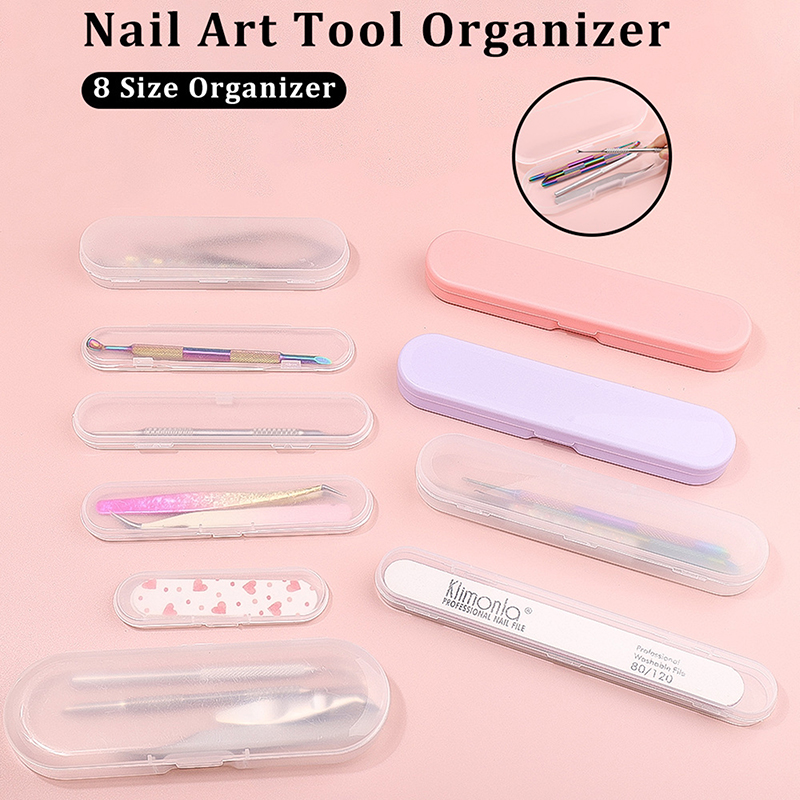 1/8개 휴대용 직사각형 네일아트 도구 보관함 핀셋,  - Nail File Titanium 리뷰 및 가격