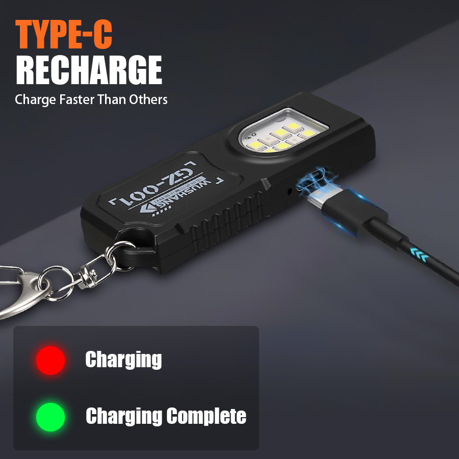 다기능 키체인 손전등 USB 충전식 미니 손전등 COB - Keychain Flashlight 리뷰 및 가격
