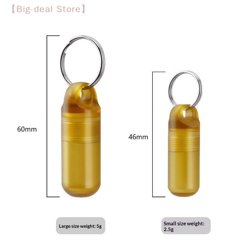 [M] 소형 PEI 약병, 다용도 보관함, 휴대용 야외 - Edc Pill Carry 리뷰 및 가격