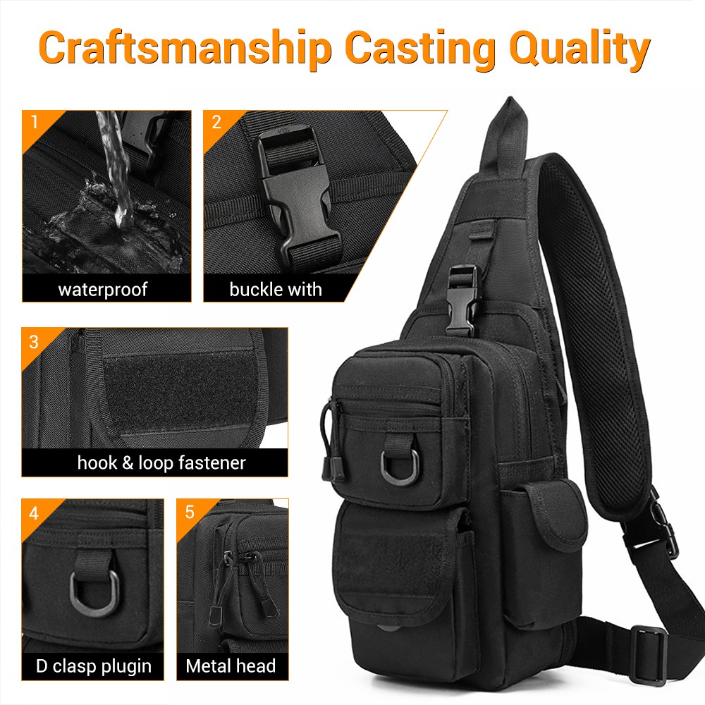 전술 권총 가방, 은닉 휴대용 총기 가방, 크로스바디  - Edc Concealed Carry Backpack 리뷰 및 가격