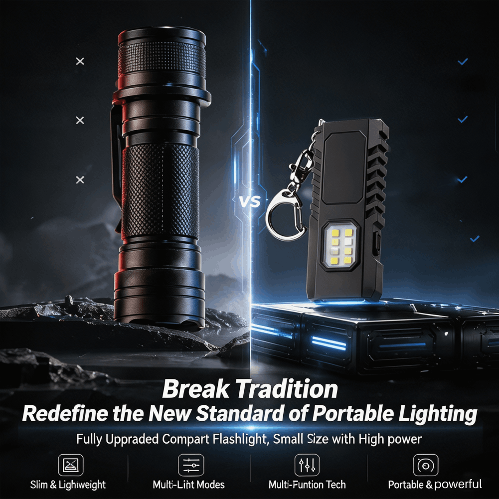 미니 EDC 키체인 손전등 USB 충전식 COB 작업등 - Keychain Flashlight 리뷰 및 가격